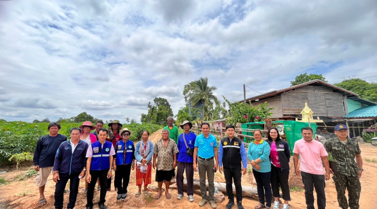 ลงพื้นที่ไกล่เกลี่ย บ้านเทพนิมิตร หมู่ 12  25 มิถุนายน 2567