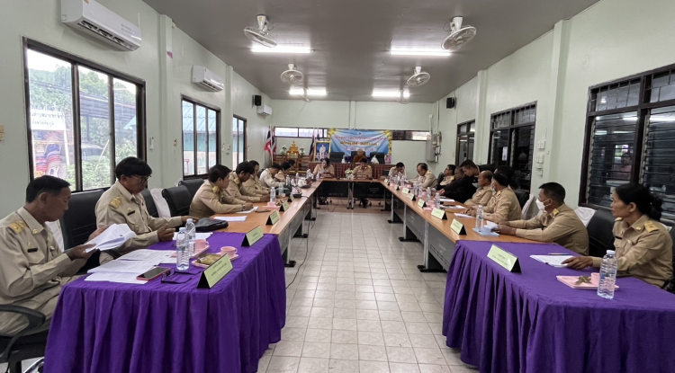 ประชุมสภาสมัยวิสามัญ สมัยที่ 1 ประจำปีงบประมาณ 2568 วันที่ 13 พฤษภาคม 2568