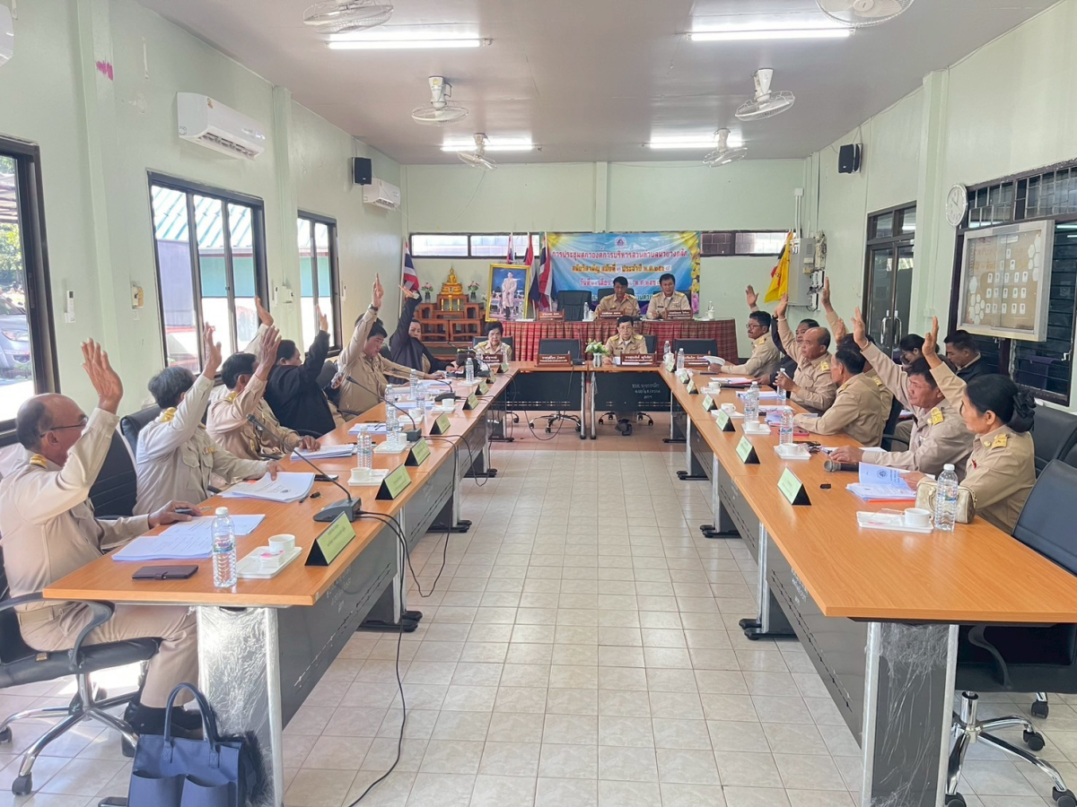 ประชุมสภาสมัยวิสามัญ สมัยที่ 3 ประจำปีงบประมาณ พ.ศ. 2568 วันที่ 24 พฤศจิกายน 2568