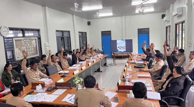 ประชุมสภาองค์การบริหารส่วนตำบลนายางกลัก สมัยสามัญ สมัยที่ 4 ครั้งที่ 4 ประจำปี พ.ศ.2568 วันที่ 4 พฤศจิกายน 2568