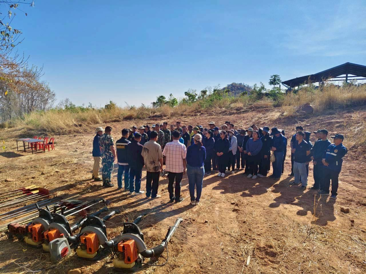 โครงการป้องกันและแก้ไขปัญหาไฟป่า และหมอกควัน ประจำปีงบประมาณ 2569  20/02/2569
