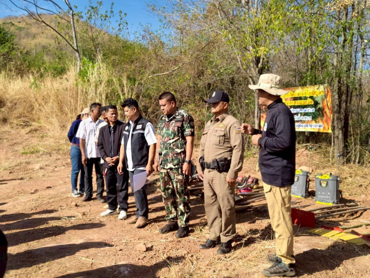 โครงการป้องกันและแก้ไขปัญหาไฟป่า และหมอกควัน ประจำปีงบประมาณ 2569  20/02/2569