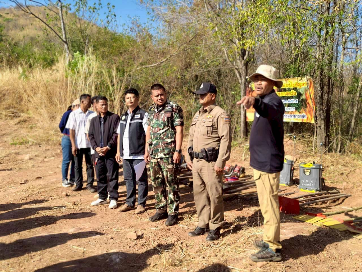 โครงการป้องกันและแก้ไขปัญหาไฟป่า และหมอกควัน ประจำปีงบประมาณ 2569  20/02/2569