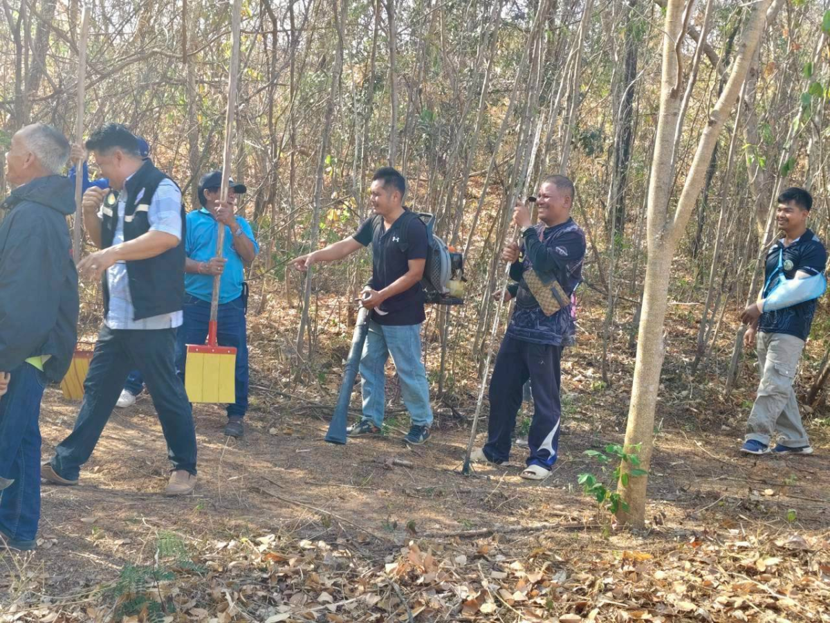 โครงการป้องกันและแก้ไขปัญหาไฟป่า และหมอกควัน ประจำปีงบประมาณ 2569  20/02/2569