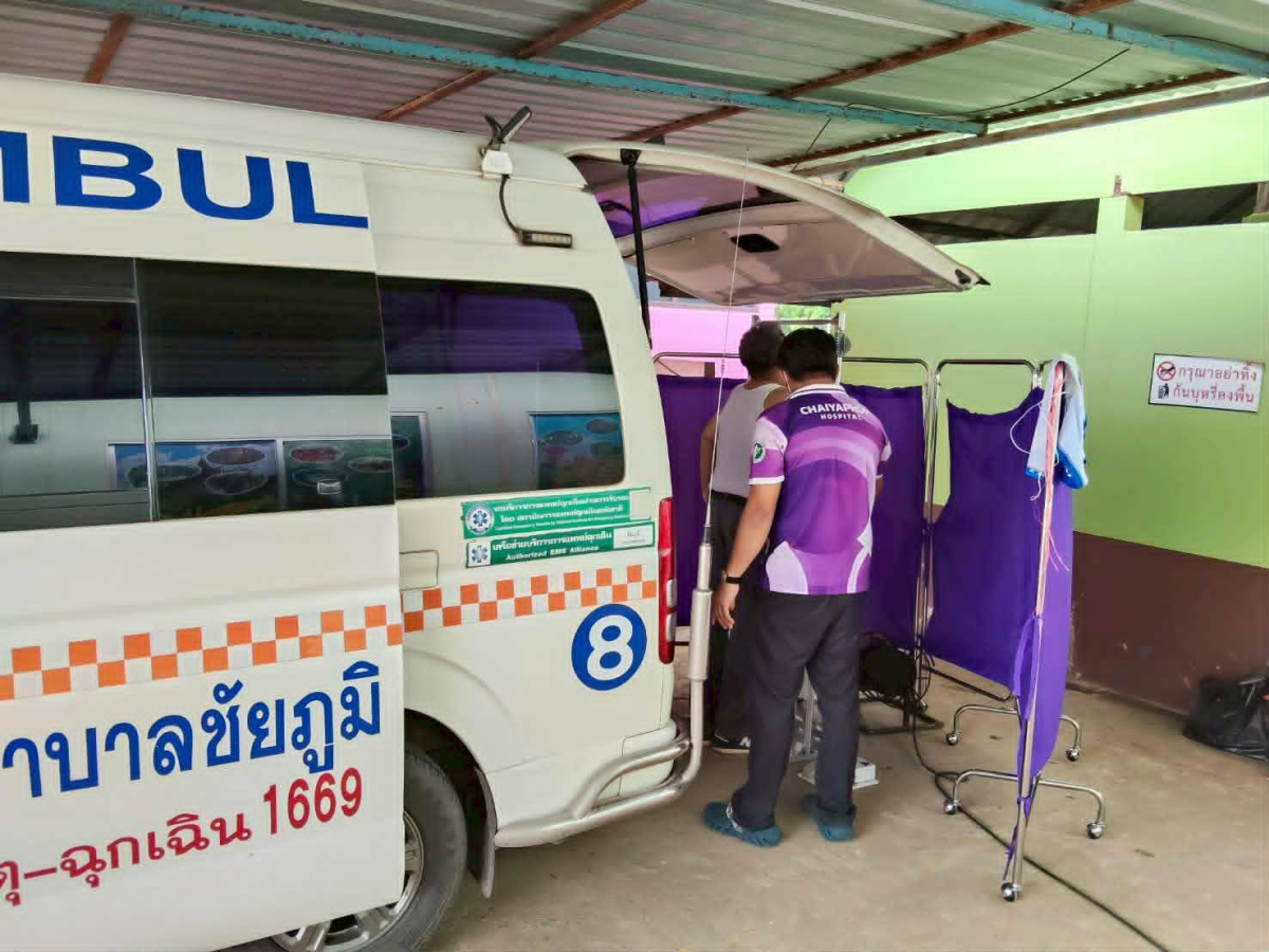 โครงการตรวจสุขภาพประจำปีงบประมาณ 2568