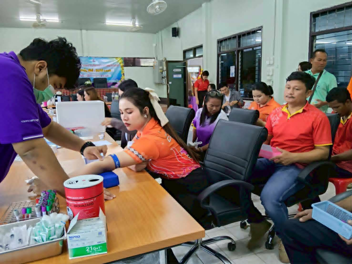 โครงการตรวจสุขภาพประจำปีงบประมาณ 2568