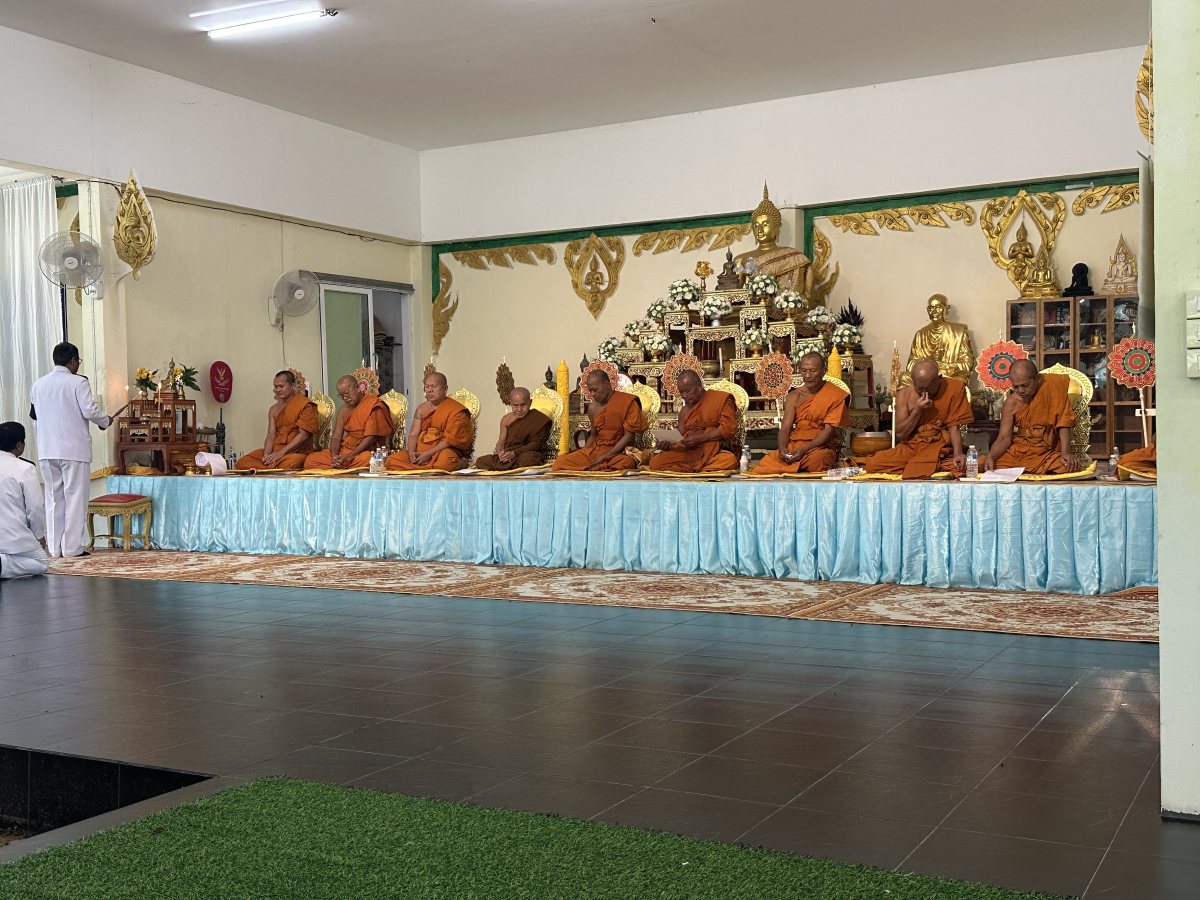 พิธีบำเพ็ญกุศล ในวาระครบ ๗ วัน (สัตตมวาร) แห่งการสิ้นพระชนม์ ถวายเป็นพระกุศล