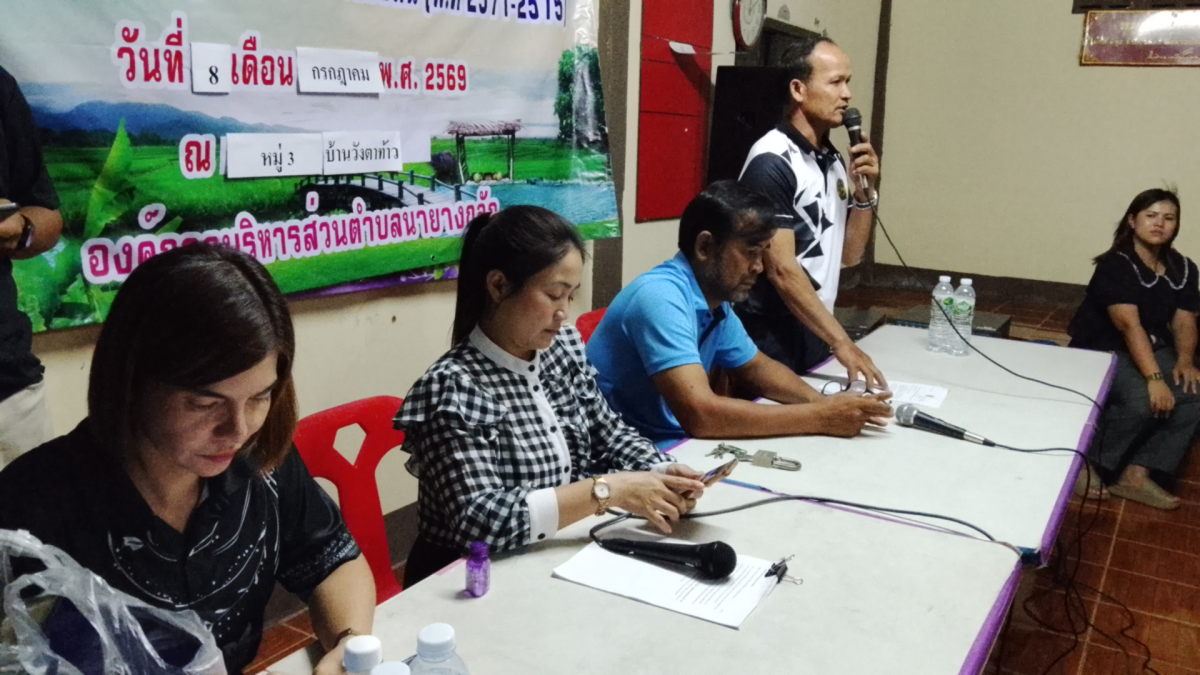 โครงการประชาคมแผนพัฒนาท้องถิ่น( พ.ศ.2571-2575) หมู่3 บ้านวังตาท้าว