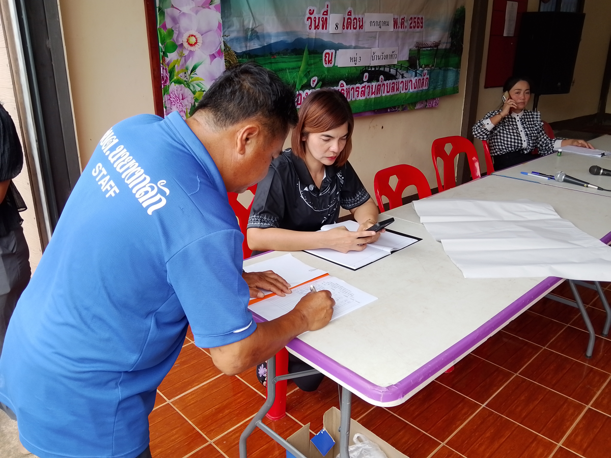 โครงการประชาคมแผนพัฒนาท้องถิ่น( พ.ศ.2571-2575) หมู่3 บ้านวังตาท้าว