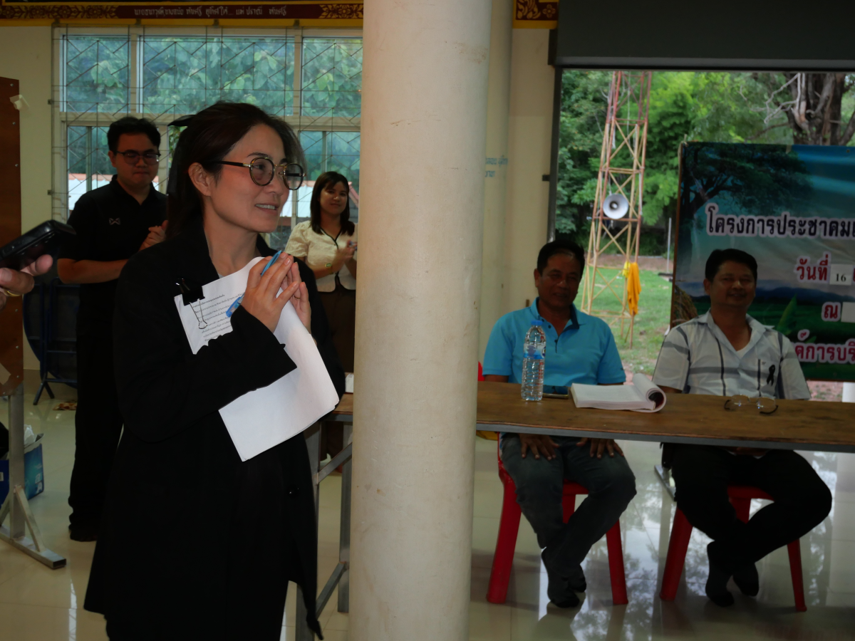"โครงการประชาคมแผนพัฒนาท้องถิ่น( พ.ศ.2571-2575)" ณ ศาลาวัดโคกอนุ หมู่9 บ้านโคกอนุ